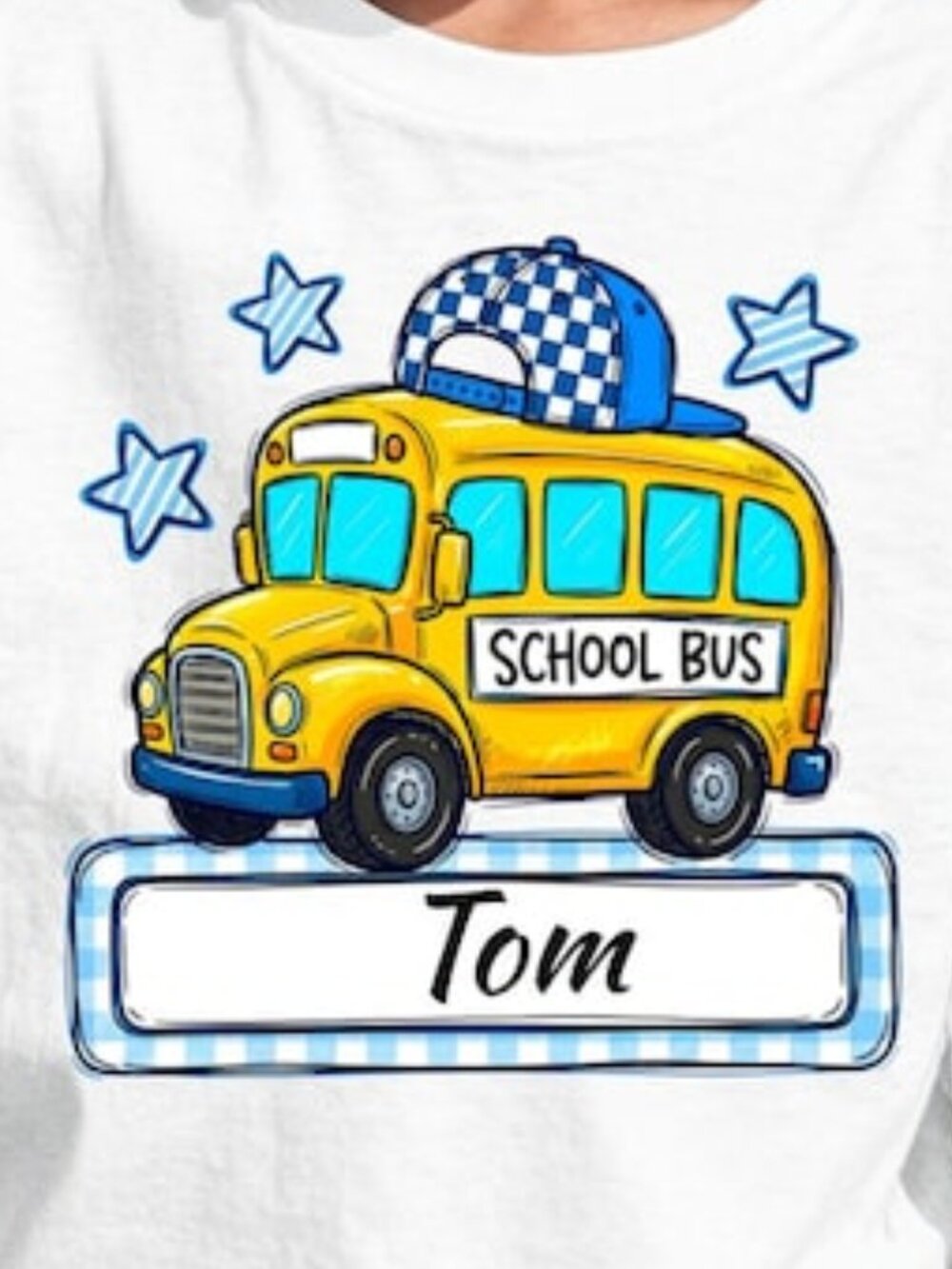ersonalized School Bus Shirt, Custom Back To School Shirt - Picture 2 of 4
